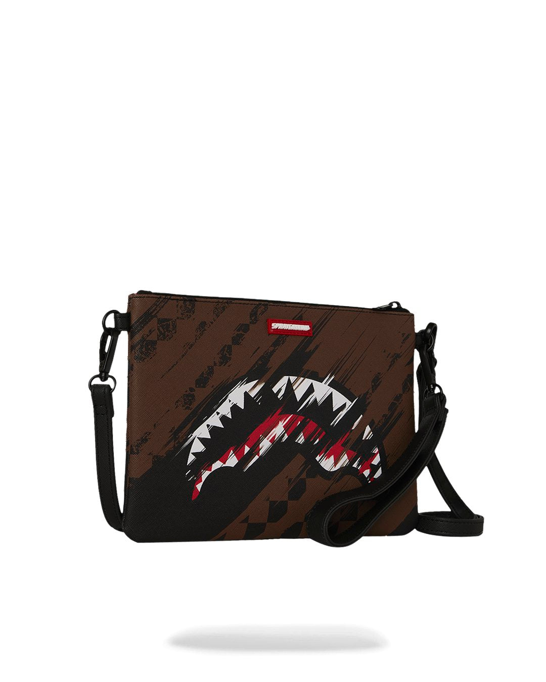 SMEARED GRUNGE CROSSBODY POUCHETTE