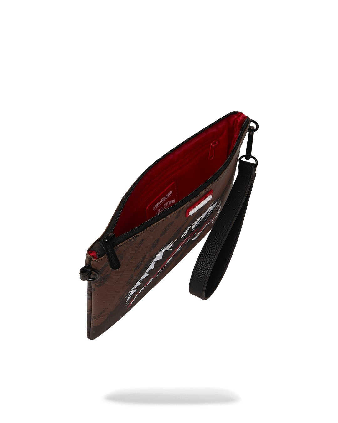 SMEARED GRUNGE CROSSBODY POUCHETTE