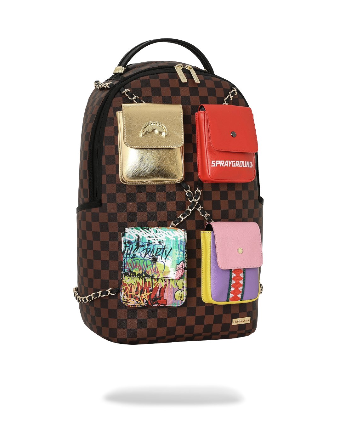 HANGING POCKETS MIX UP BACKPACK