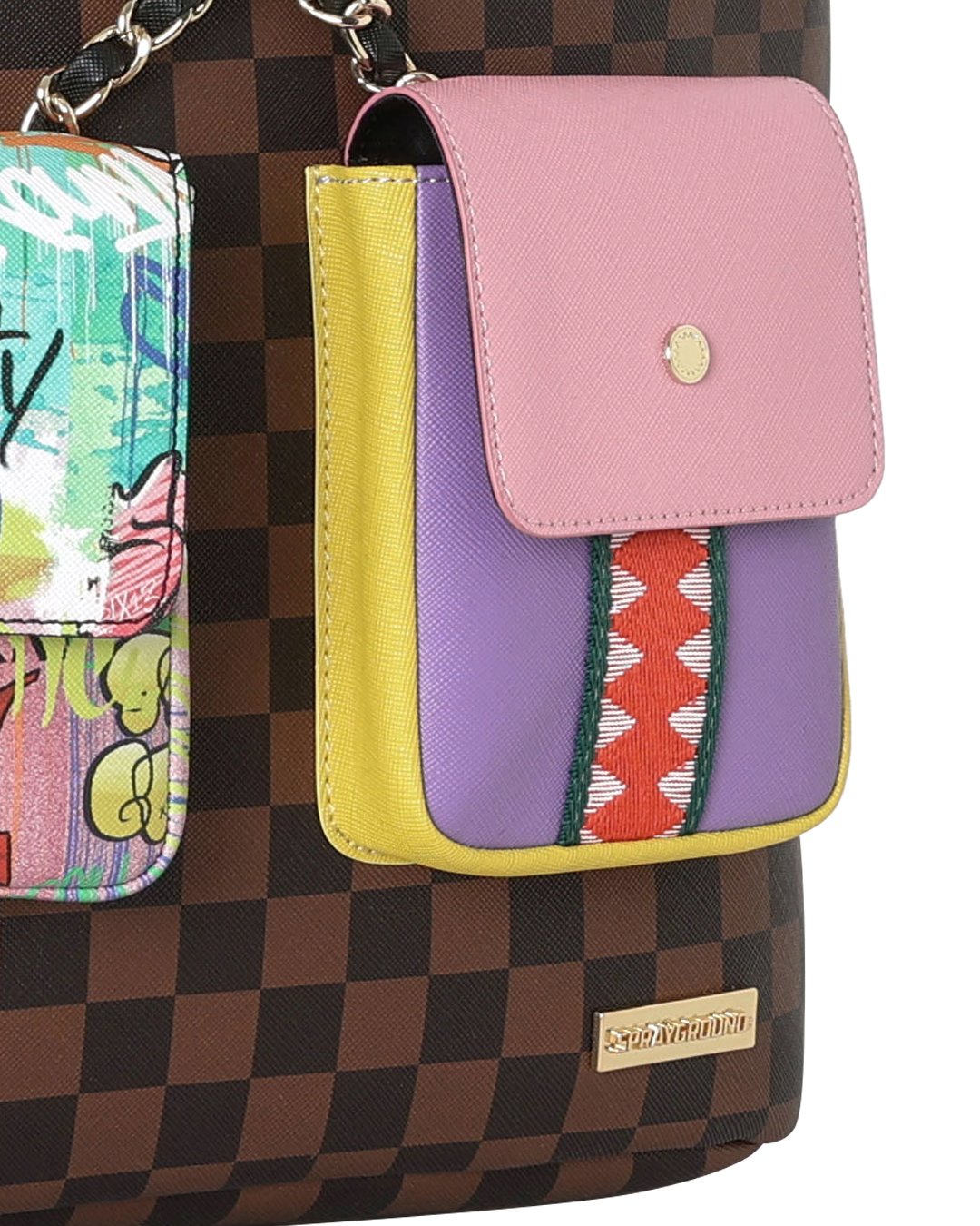 HANGING POCKETS MIX UP BACKPACK