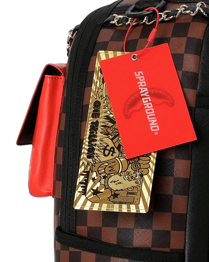 HANGING POCKETS MIX UP BACKPACK