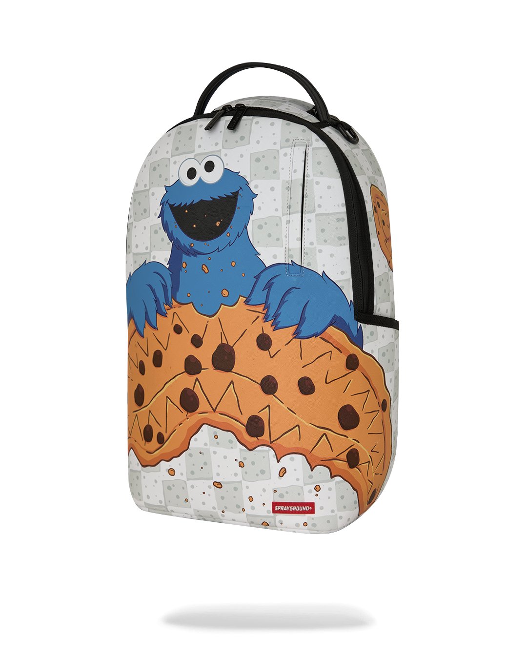 SESAME STREET COOKIE MONSTER SHARK DLXSR BACKPACK