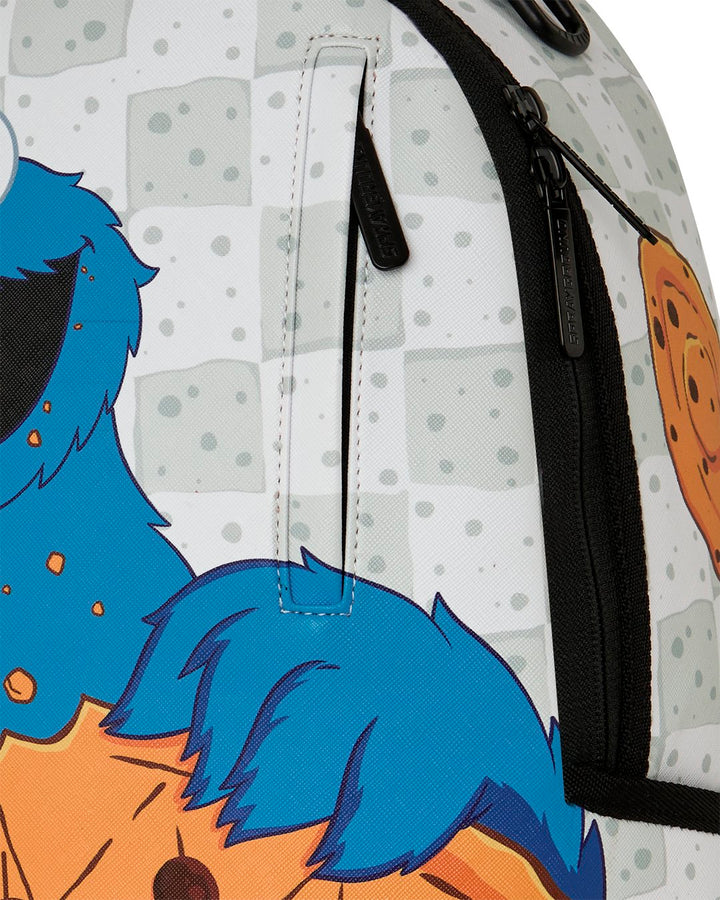 SESAME STREET COOKIE MONSTER SHARK DLXSR BACKPACK