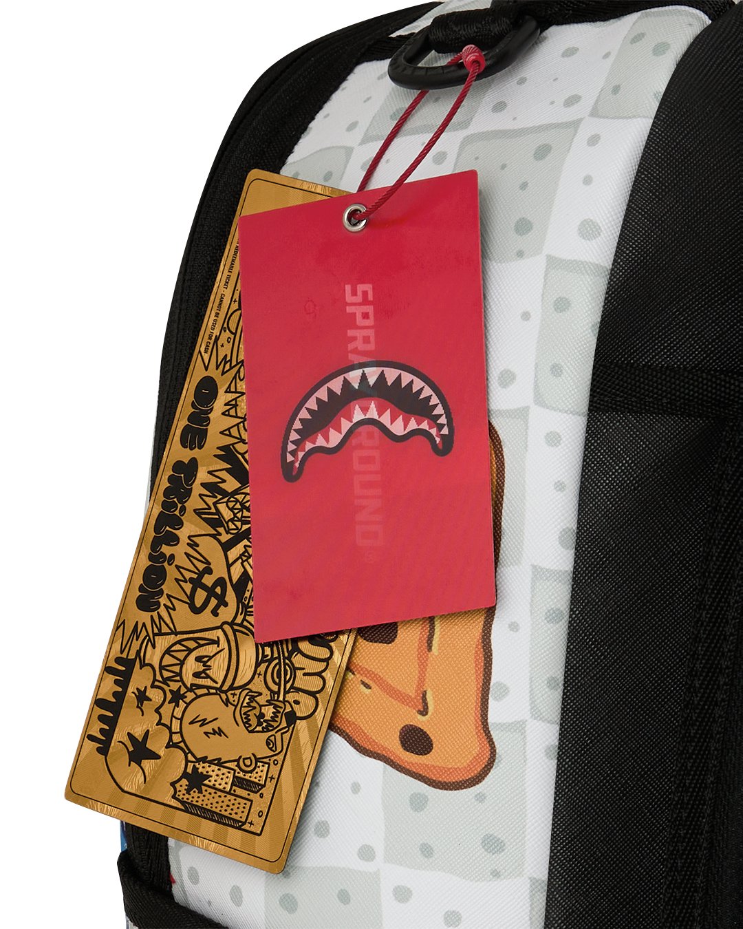 SESAME STREET COOKIE MONSTER SHARK DLXSR BACKPACK