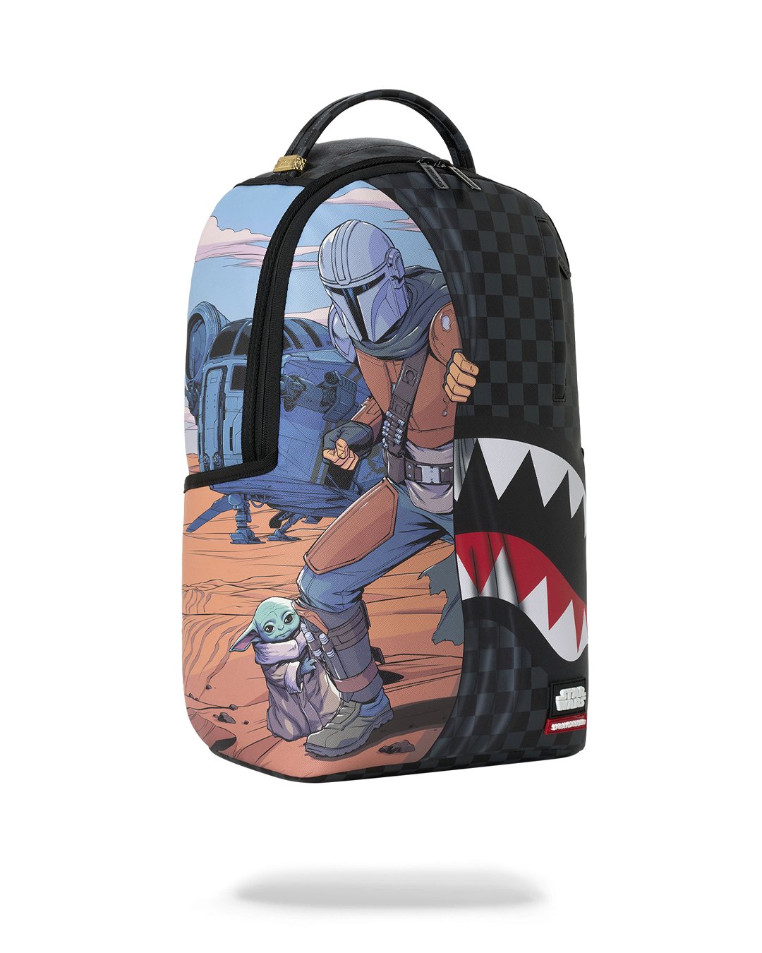 STAR WARS MANDO AND GROKU REVEAL BACKPACK