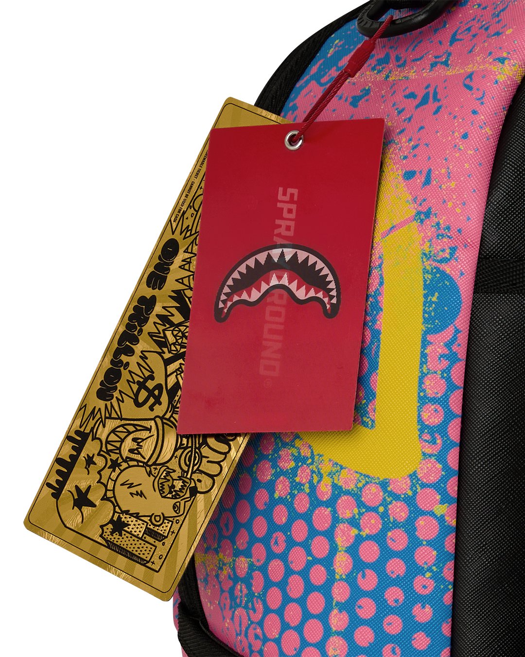 PINK PANTHER SPRAY CANS BACKPACK