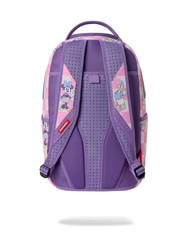 DISNEY MINNIE AND DAISY CHECKERS BACKPACK