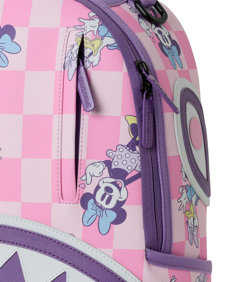 DISNEY MINNIE AND DAISY CHECKERS BACKPACK