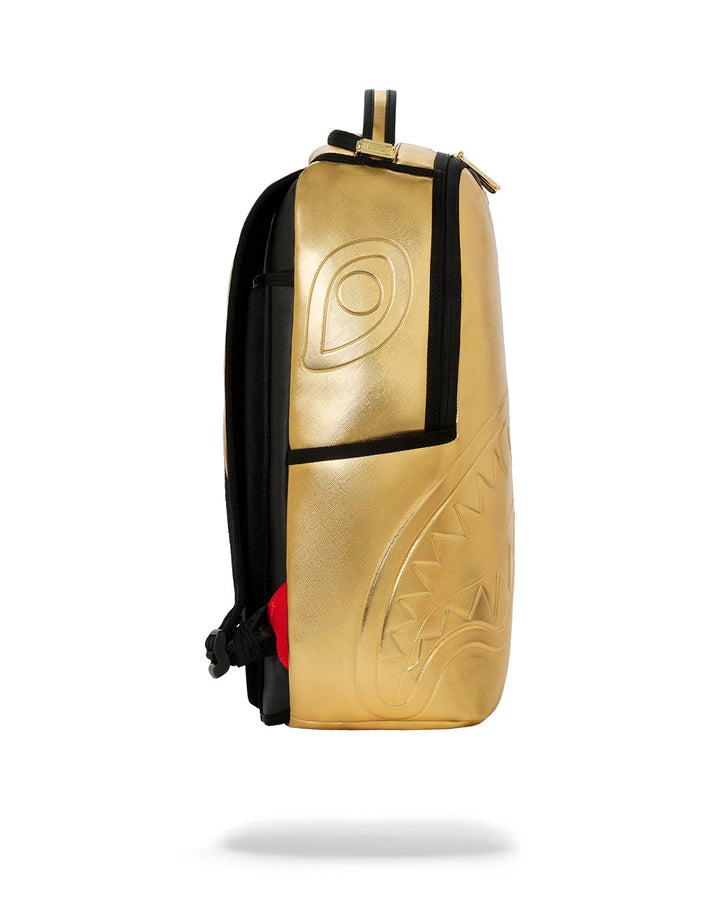 SHARKS IN PARIS GOLD DRIP BACKPACK