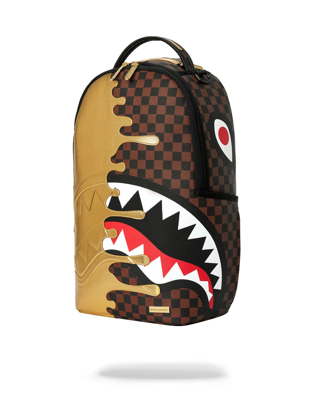 SHARKS IN PARIS GOLD DRIP BACKPACK