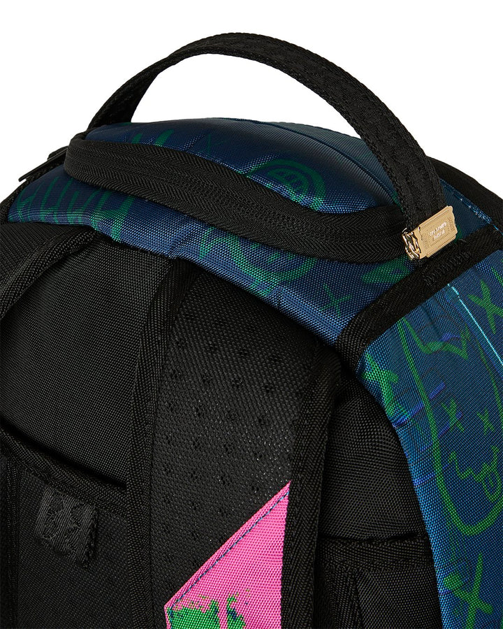 DC JOKER TAGGED UP BATMOBILE BACKPACK