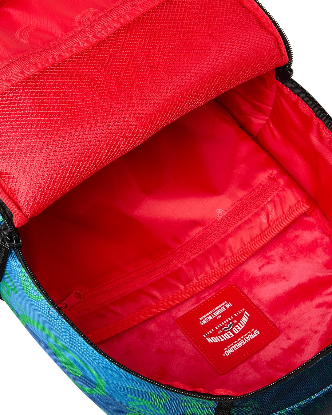 DC JOKER TAGGED UP BATMOBILE BACKPACK