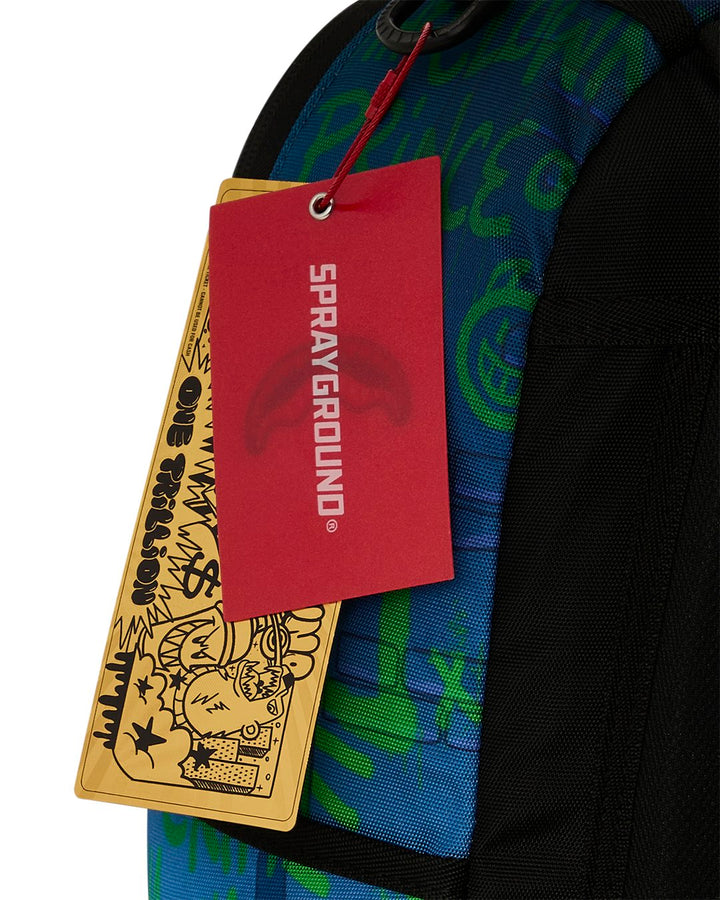 DC JOKER TAGGED UP BATMOBILE BACKPACK