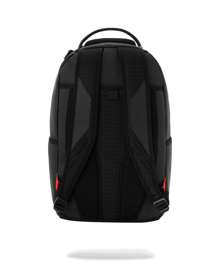 BLACKED OUT EMBOSSED GOLD TOOTH BACKPACK