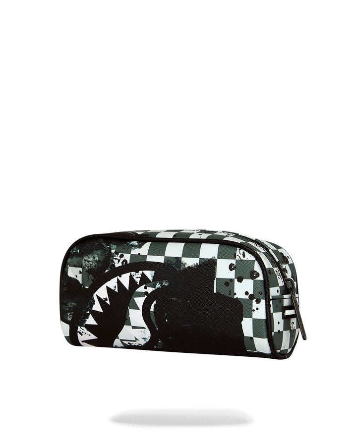 PAINTED OVER CHECK POUCH