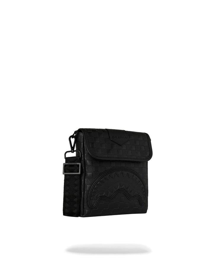 RAISED CHECK MESSENGER SLING
