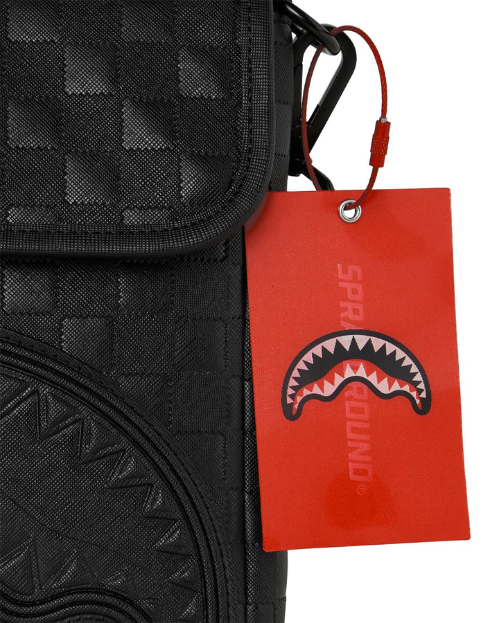 RAISED CHECK MESSENGER SLING
