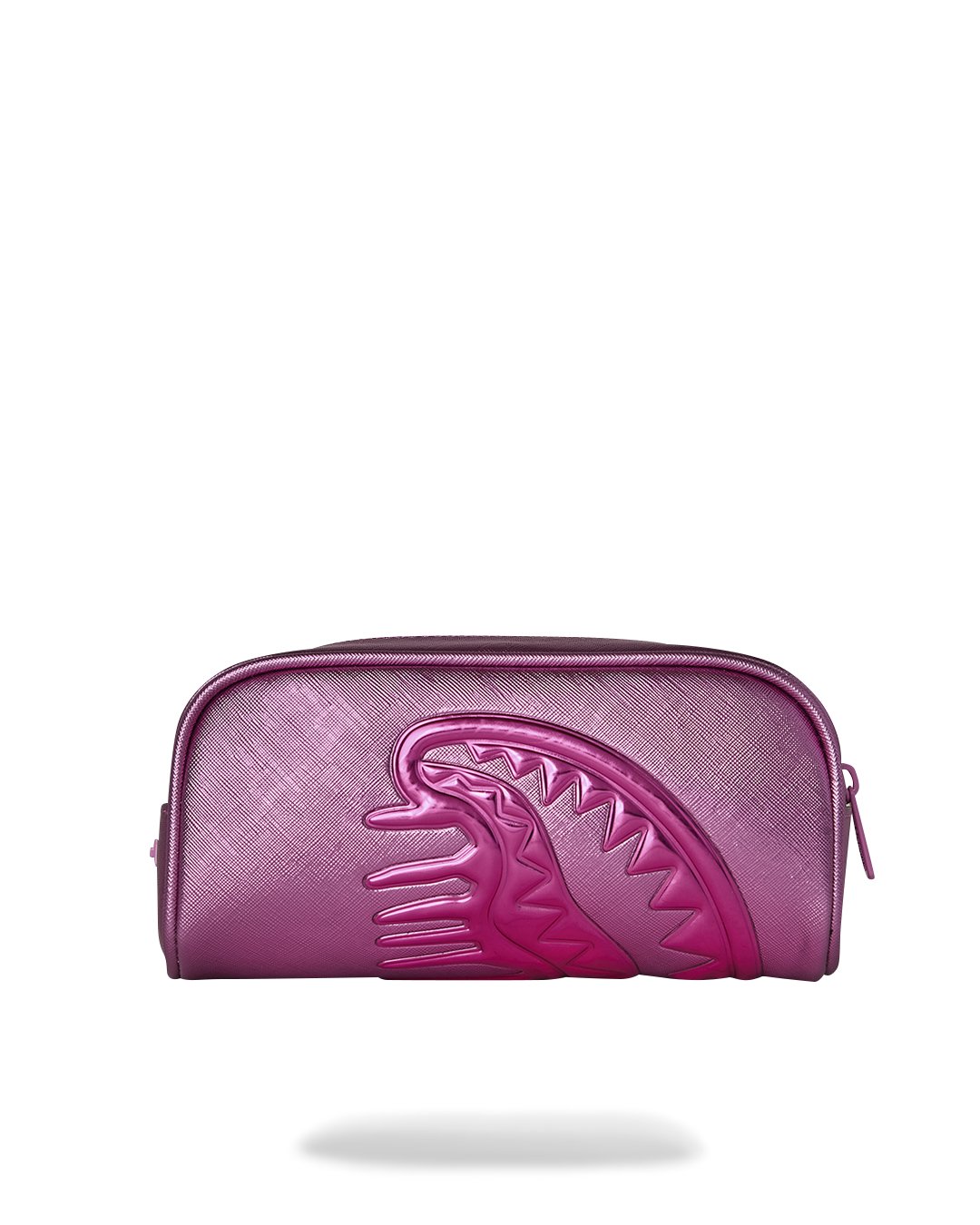 METALLIC PINK METALLIC DRIP POUCH
