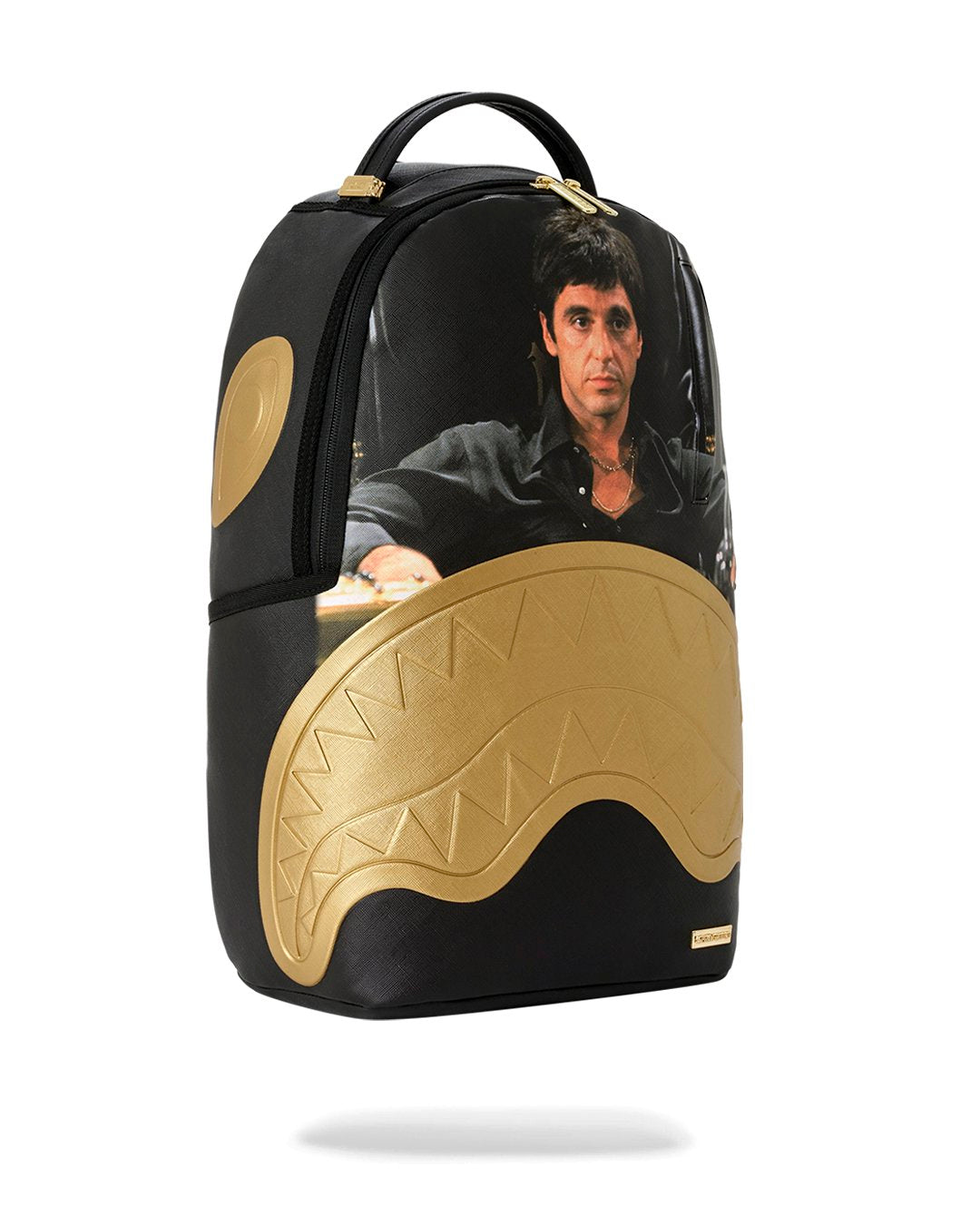 SCARFACE GOLD EMBOSSED BACKPACK