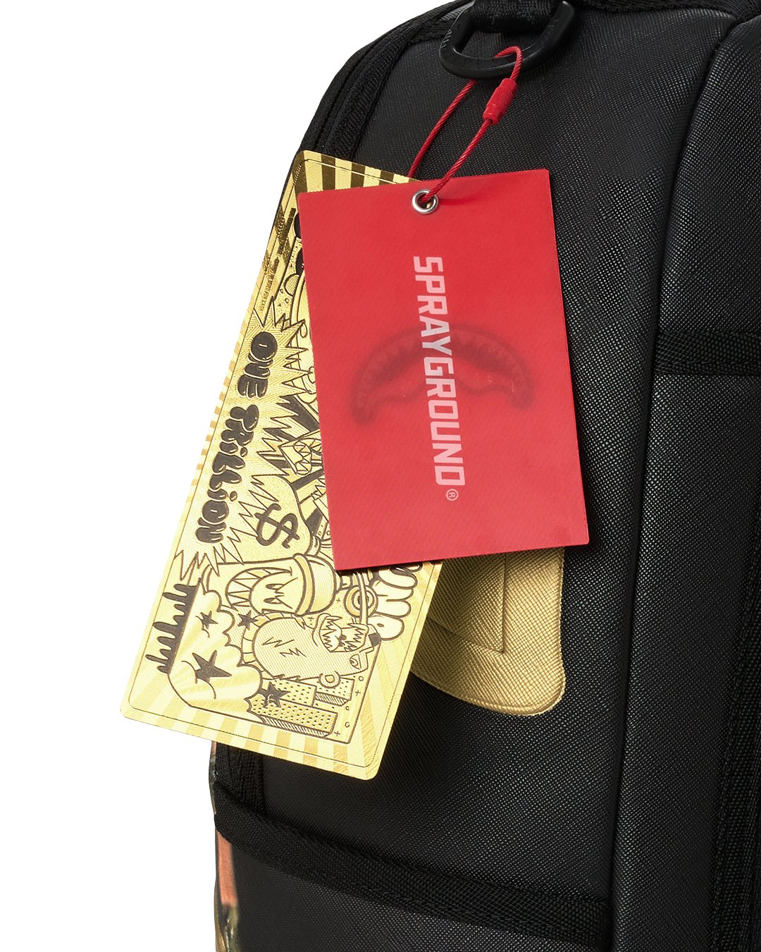SCARFACE GOLD EMBOSSED BACKPACK