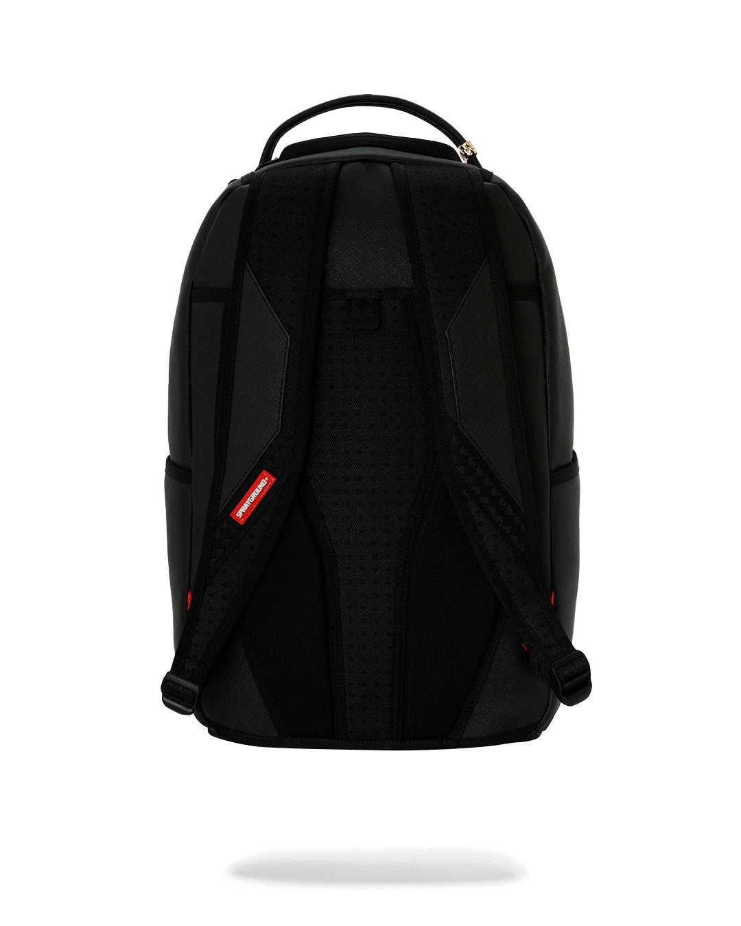 SHARK CENTRAL BLACK EMBROIDERED SHARK BACKPACK