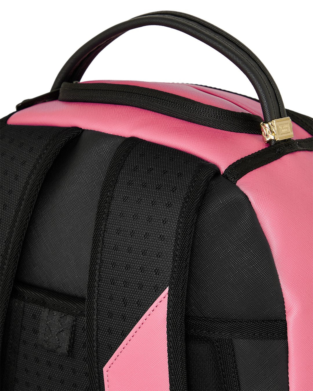 SHARK CENTRAL PINK EMBROIDERED SHARK BACKPACK