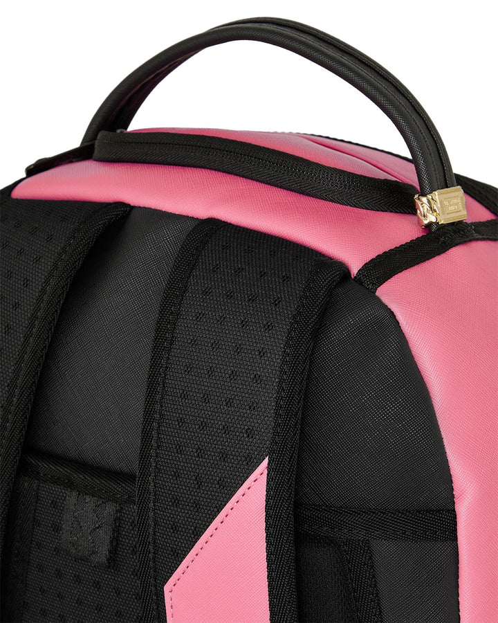 SHARK CENTRAL PINK EMBROIDERED SHARK BACKPACK
