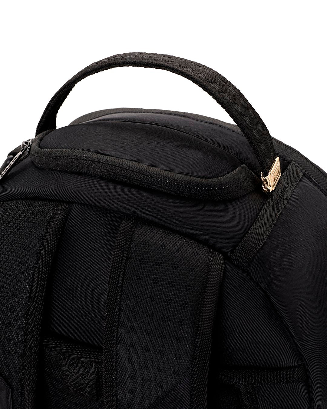 SHARK CENTRAL BLACKED OUT EMBOSSED NYLON BACKPACK