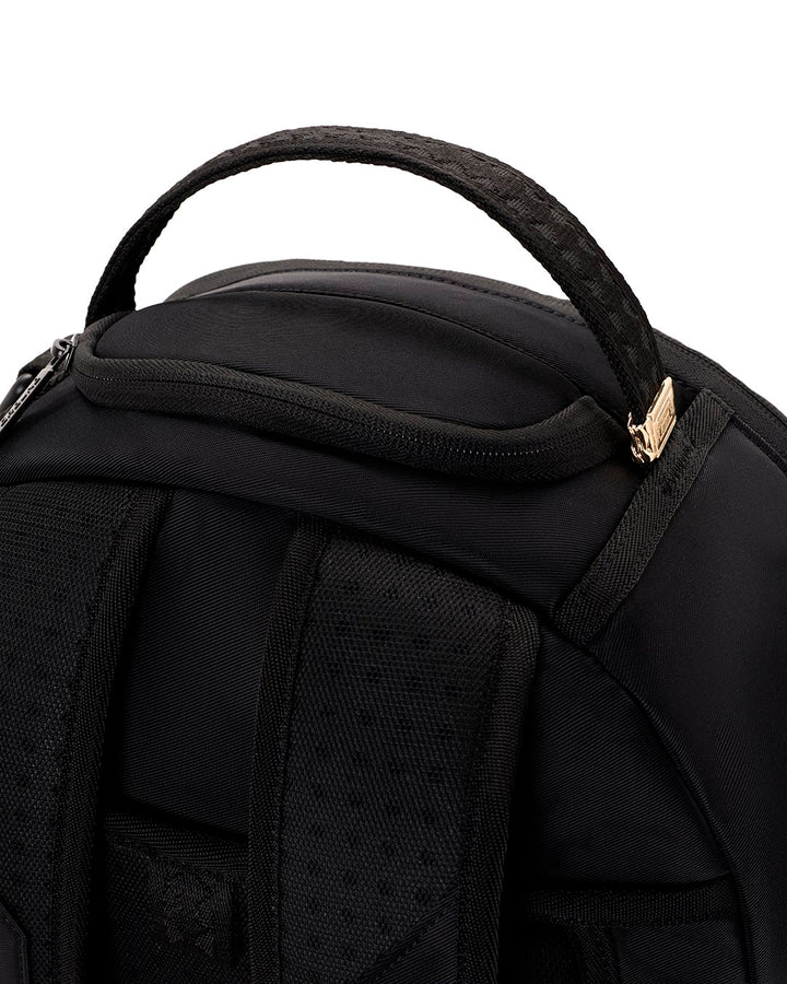 SHARK CENTRAL BLACKED OUT EMBOSSED NYLON BACKPACK