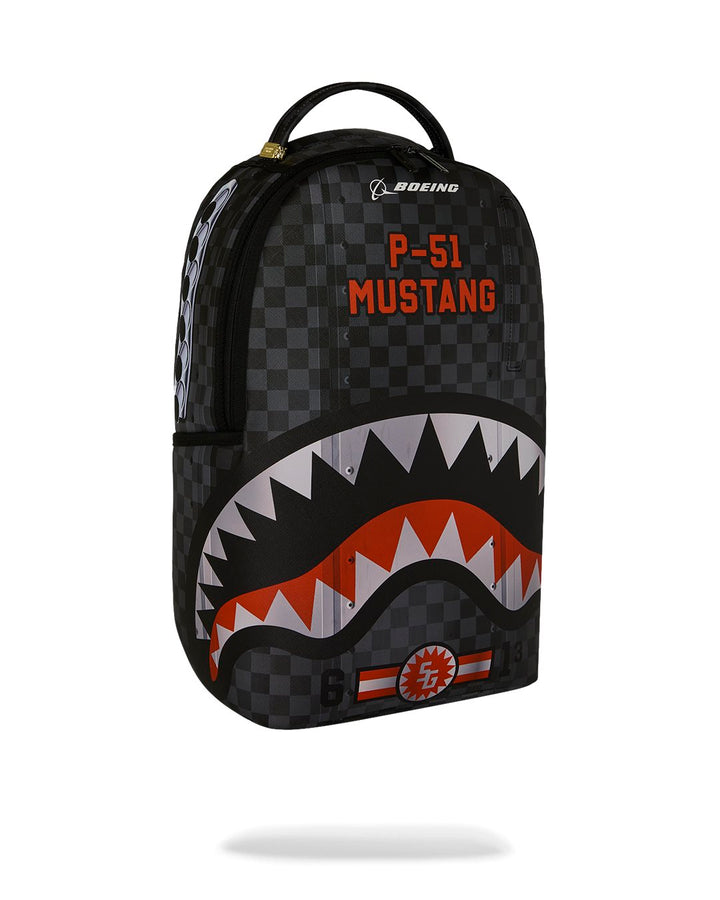 BOEING P-51 MUSTANG SHARKMOUTH BACKPACK