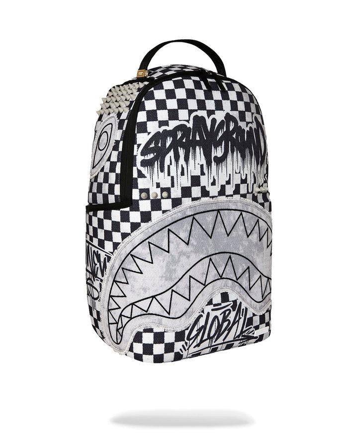 ACID WASHED CHECKS DLX BACKPACK