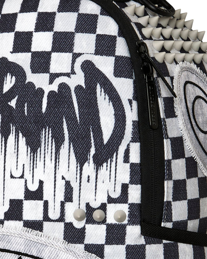 ACID WASHED CHECKS DLX BACKPACK