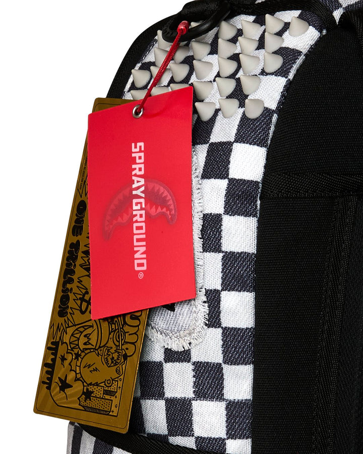 ACID WASHED CHECKS DLX BACKPACK