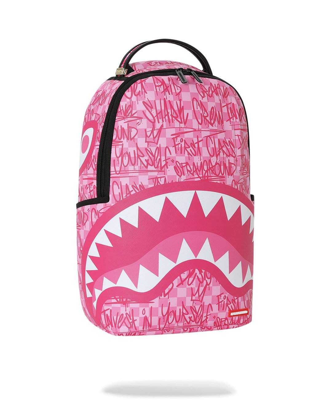 PINK CHECK GRAFFITI DLXSV BACKPACK