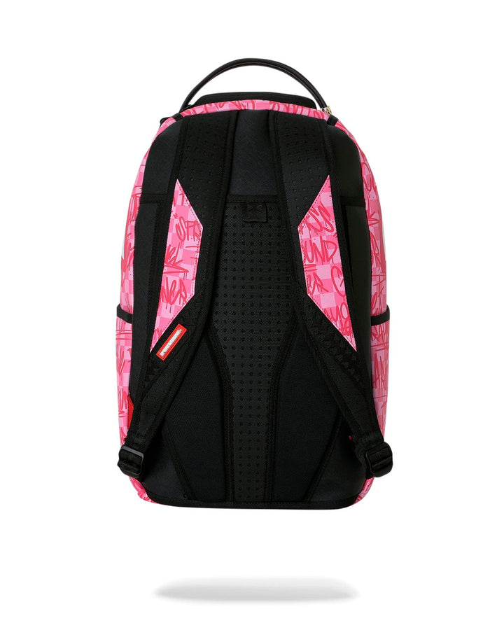 PINK CHECK GRAFFITI DLXSV BACKPACK