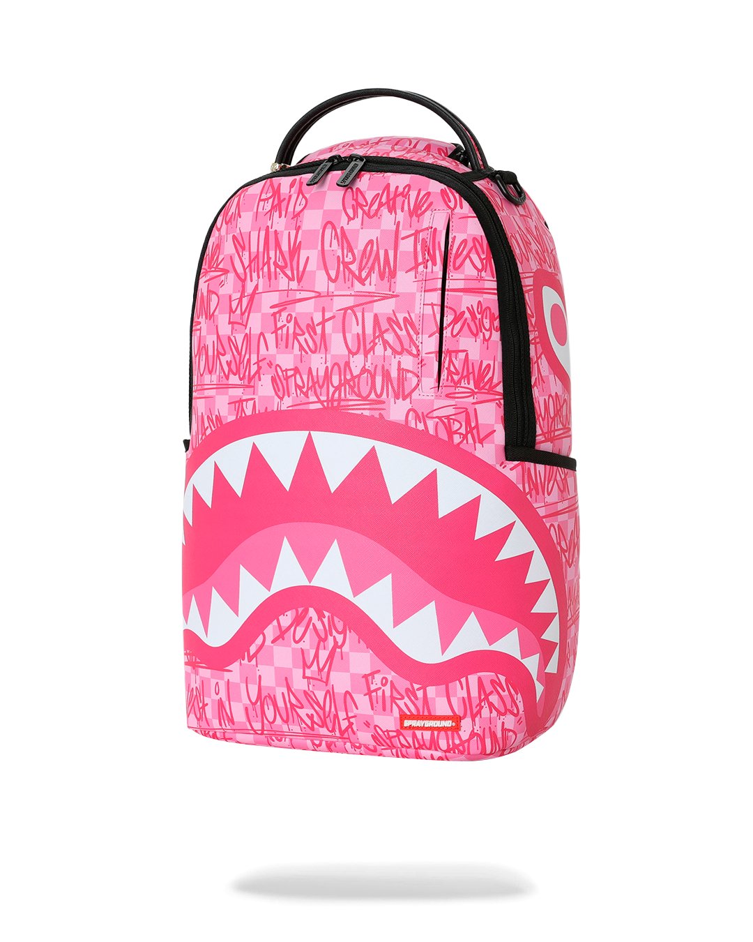 PINK CHECK GRAFFITI DLXSV BACKPACK