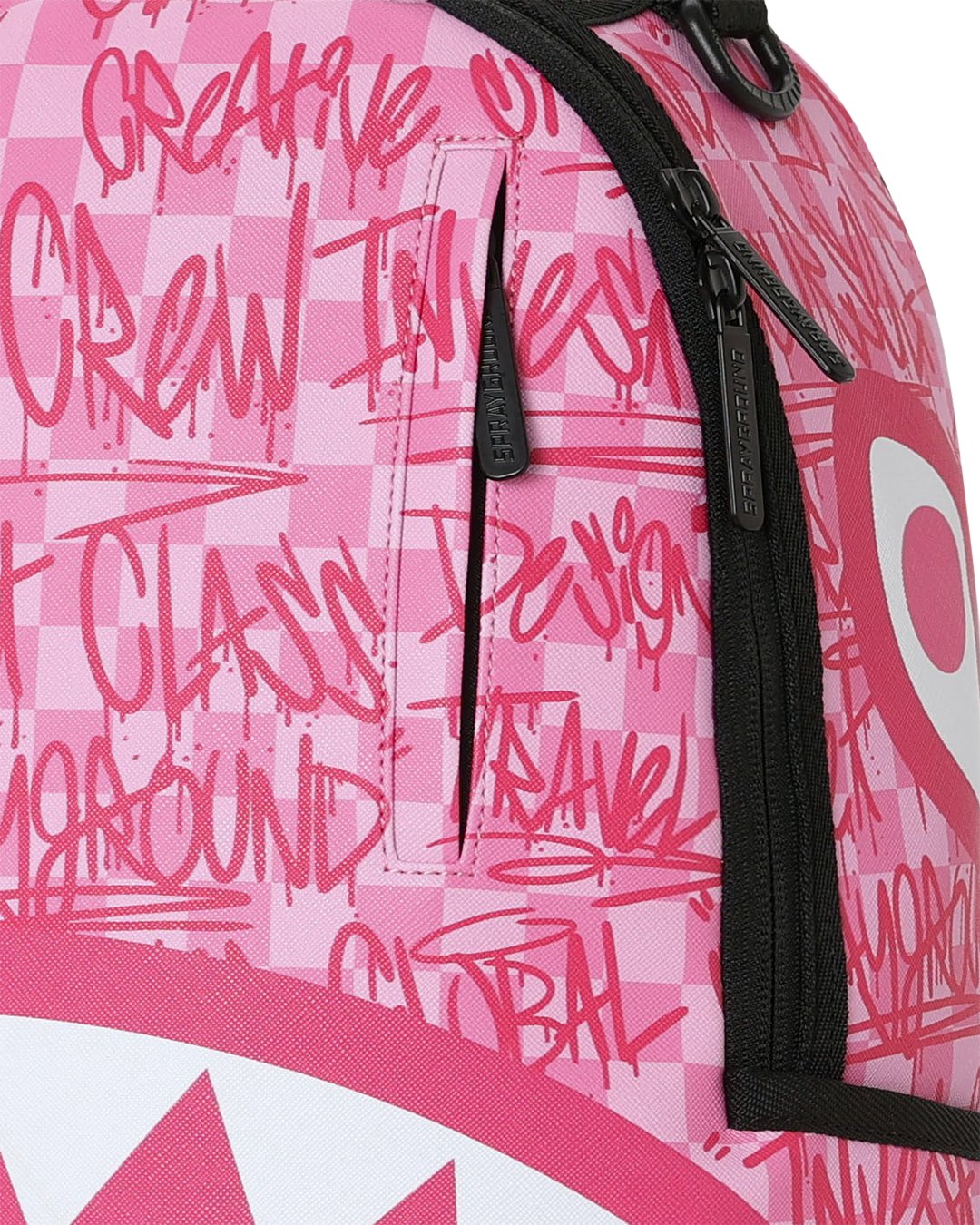 PINK CHECK GRAFFITI DLXSV BACKPACK
