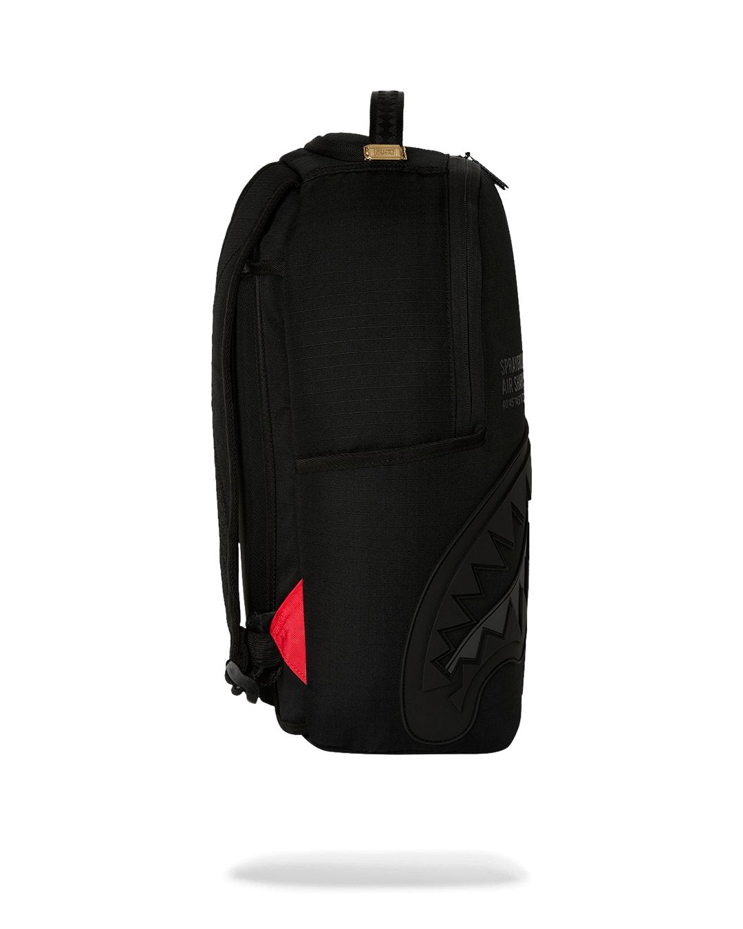 BLACK RIPSTOP SHARK CENTRAL DLX BACKPACK