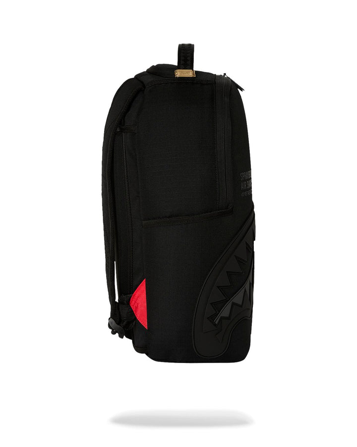 BLACK RIPSTOP SHARK CENTRAL DLX BACKPACK