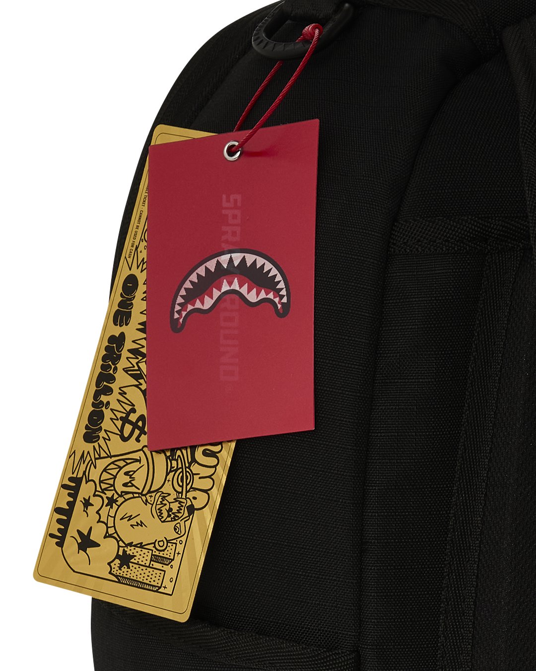BLACK RIPSTOP SHARK CENTRAL DLX BACKPACK