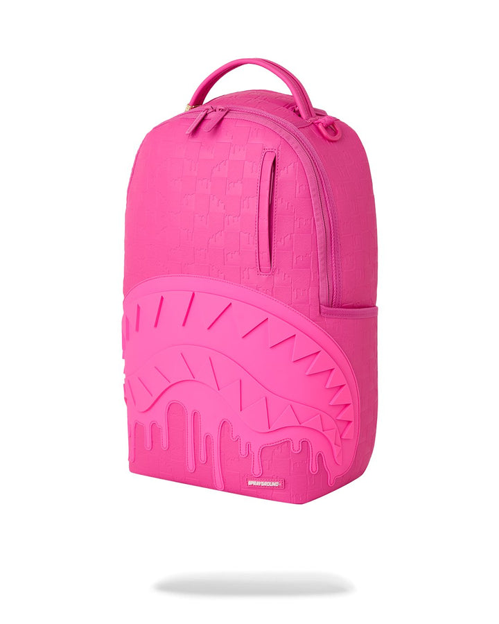 EMBOSS PINK DRIP CHECK DLXSV BACKPACK