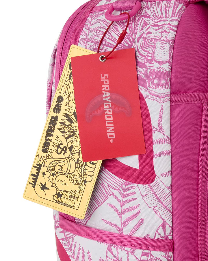 PINK JUNGLE PRINT DLXSV BACKPACK