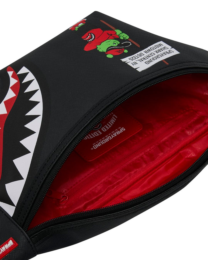 MONEYBEAR SHARK CENTRAL SAVVY CROSSBODY