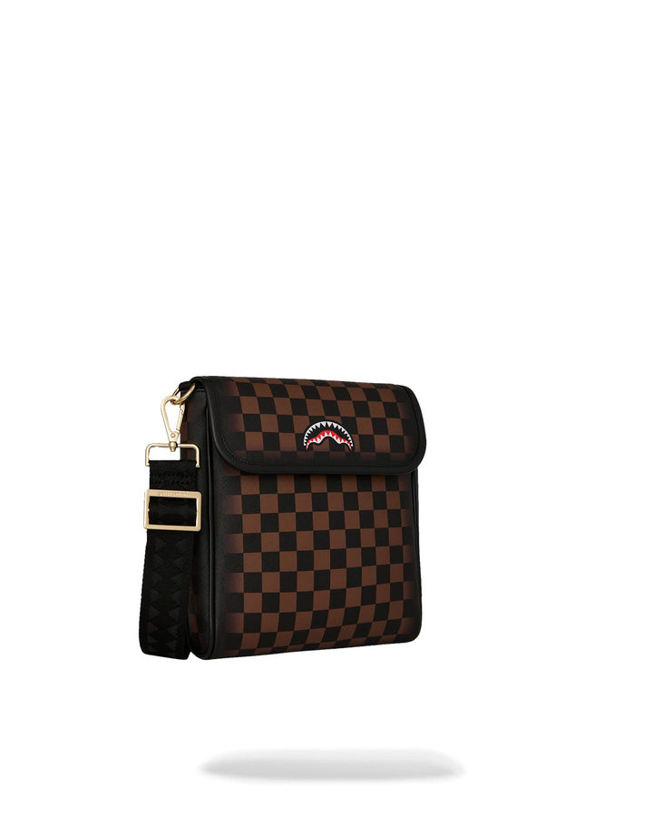 CHECKER FADE MESSENGER SLING