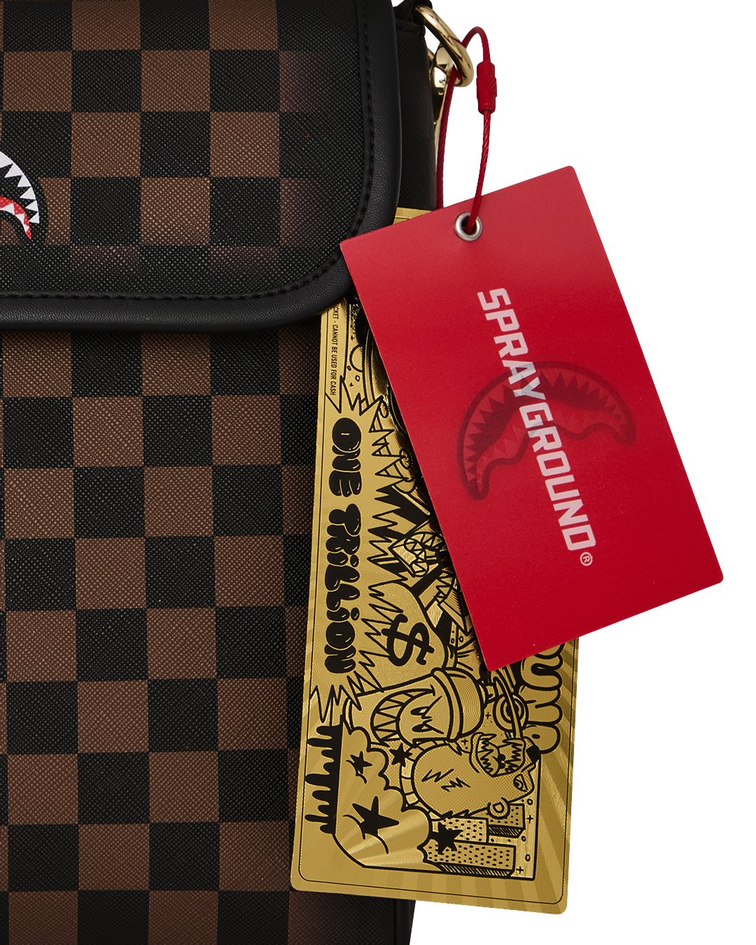 CHECKER FADE MESSENGER SLING