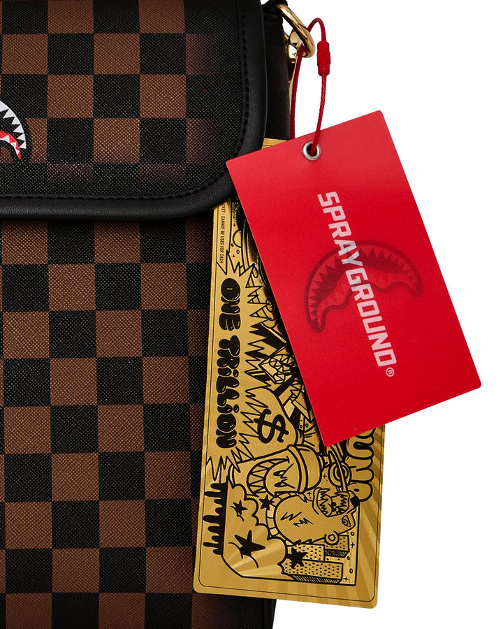 CHECKER FADE MESSENGER SLING