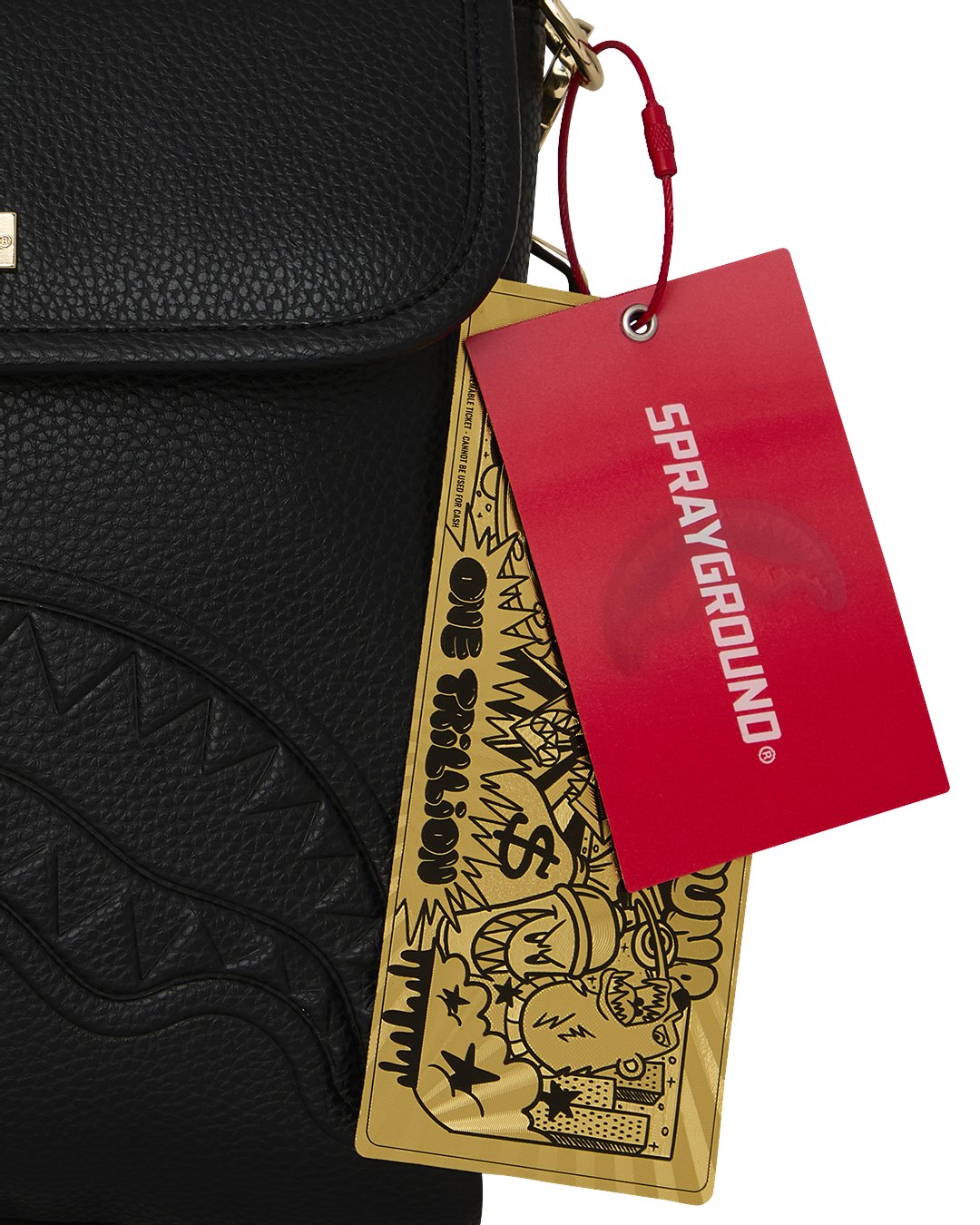 SHARK CENTRAL GOLD TAG MESSENGER SLING