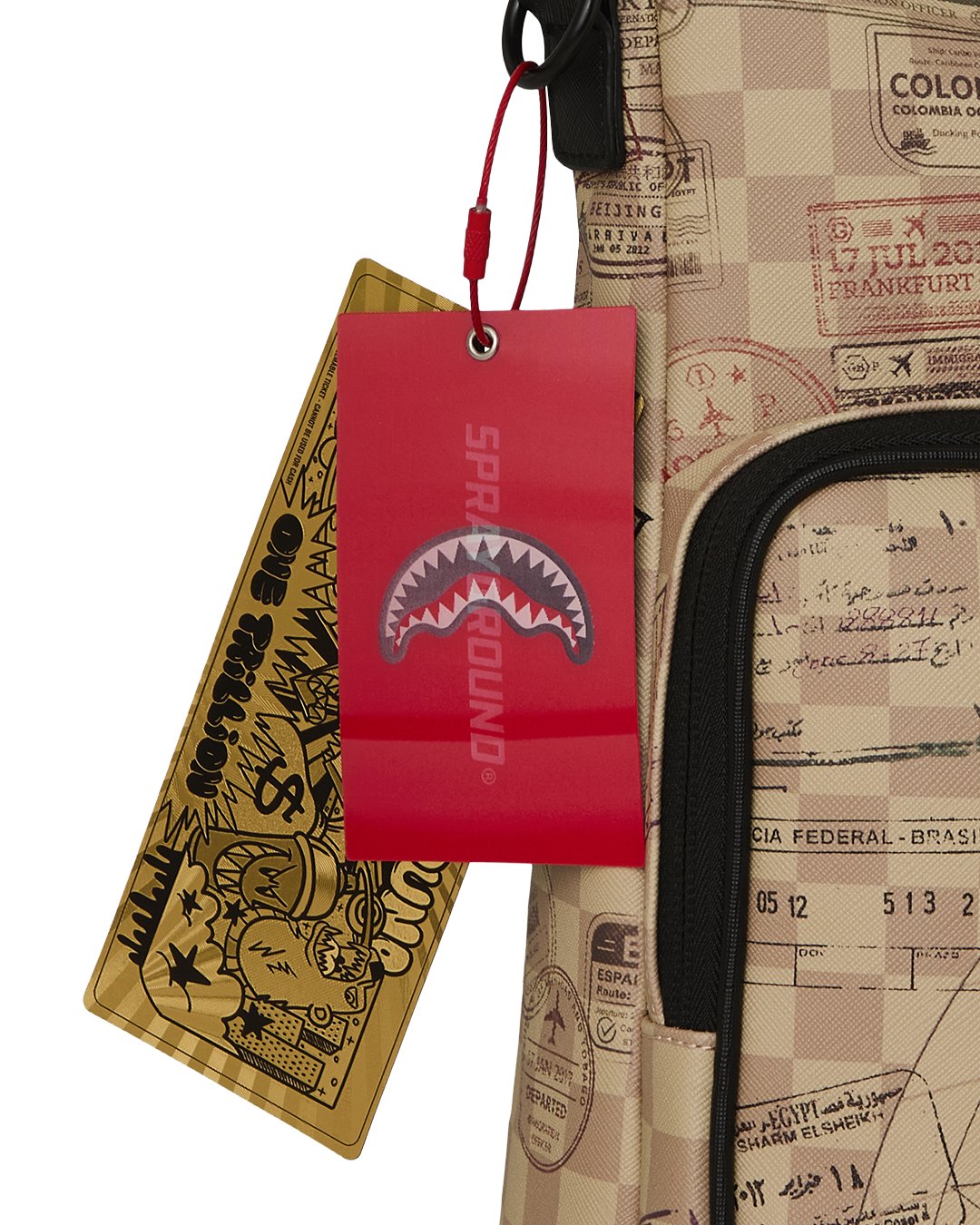 PASSPORT CHECK TRAVEL BAG