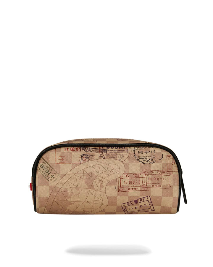 PASSPORT CHECK PENCIL POUCH