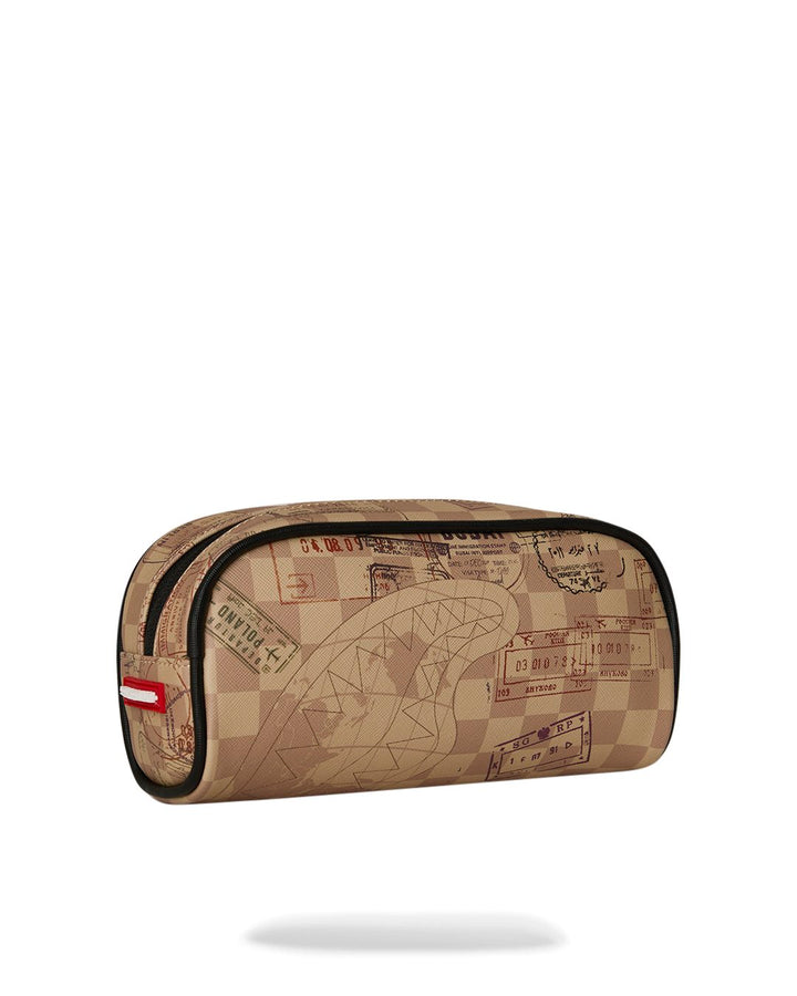PASSPORT CHECK PENCIL POUCH